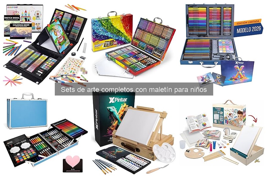 Cómo elegir el mejor set de arte completo para niños