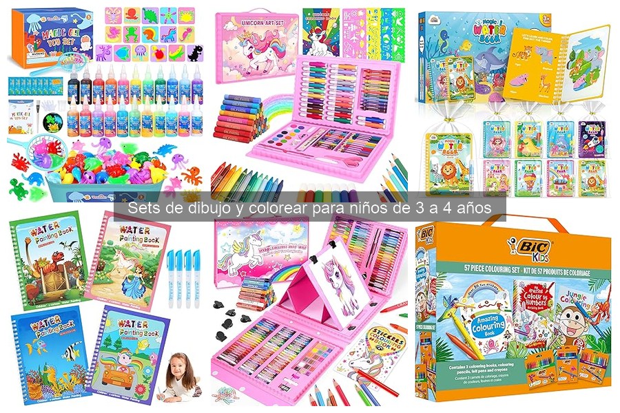 Cómo elegir el mejor set de dibujo para niños de 3 años