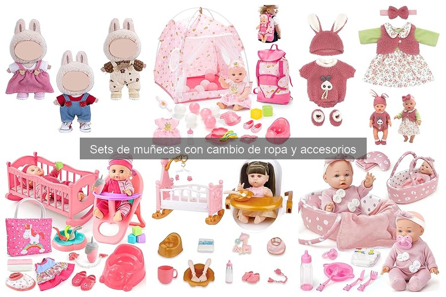 Cómo elegir el mejor set de muñecas para regalar