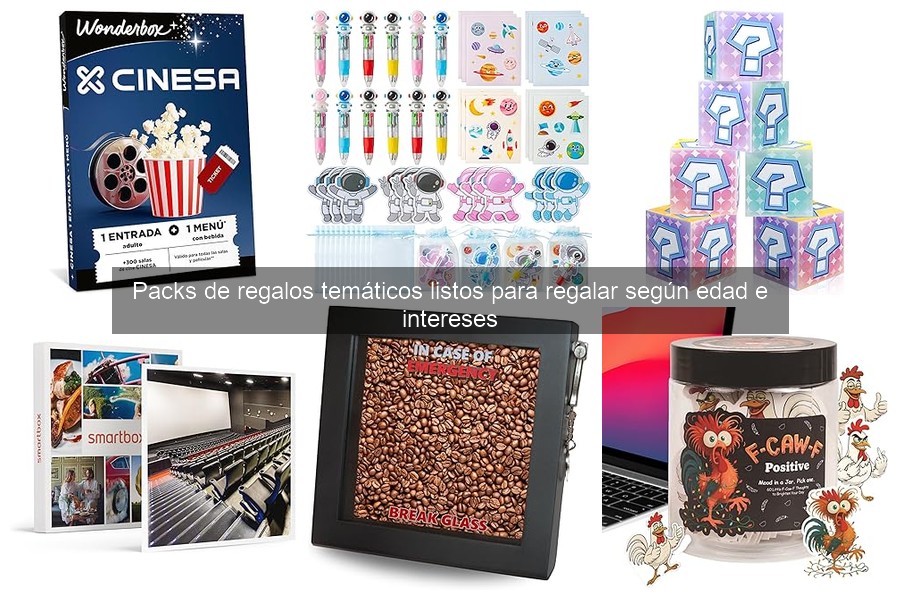 Cómo elegir el pack de regalo temático ideal para cada niño
