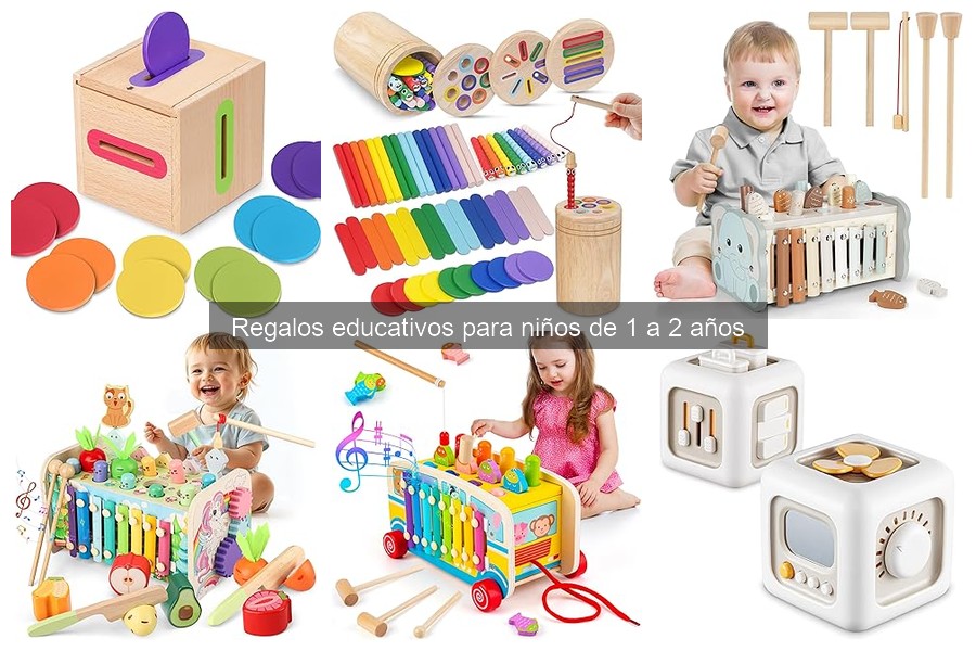 Cómo elegir el regalo educativo perfecto para 1-2 años