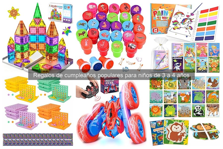 Cómo elegir el regalo perfecto para niños de 3 a 4 años