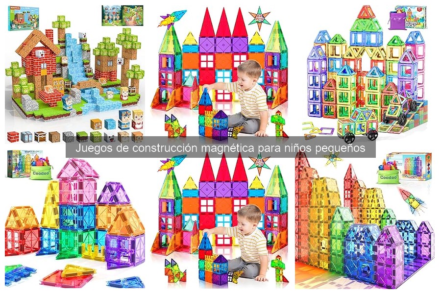 Cómo elegir juegos de construcción magnética para niños pequeños