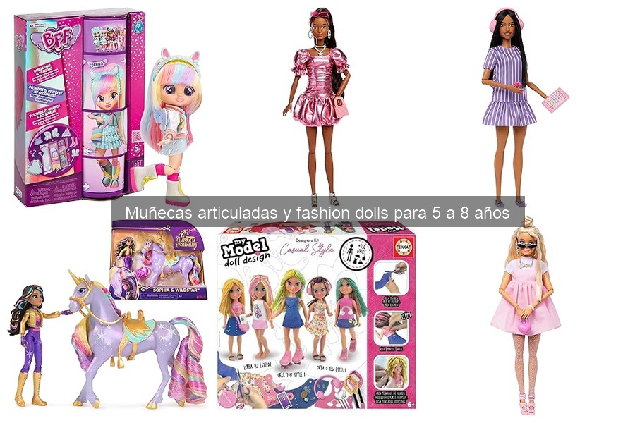 Cómo elegir la muñeca articulada adecuada para tu hija