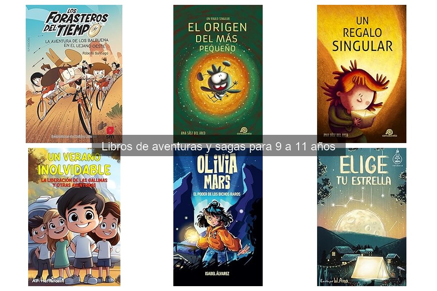 Cómo elegir libros de aventuras para niños de 9 a 11 años