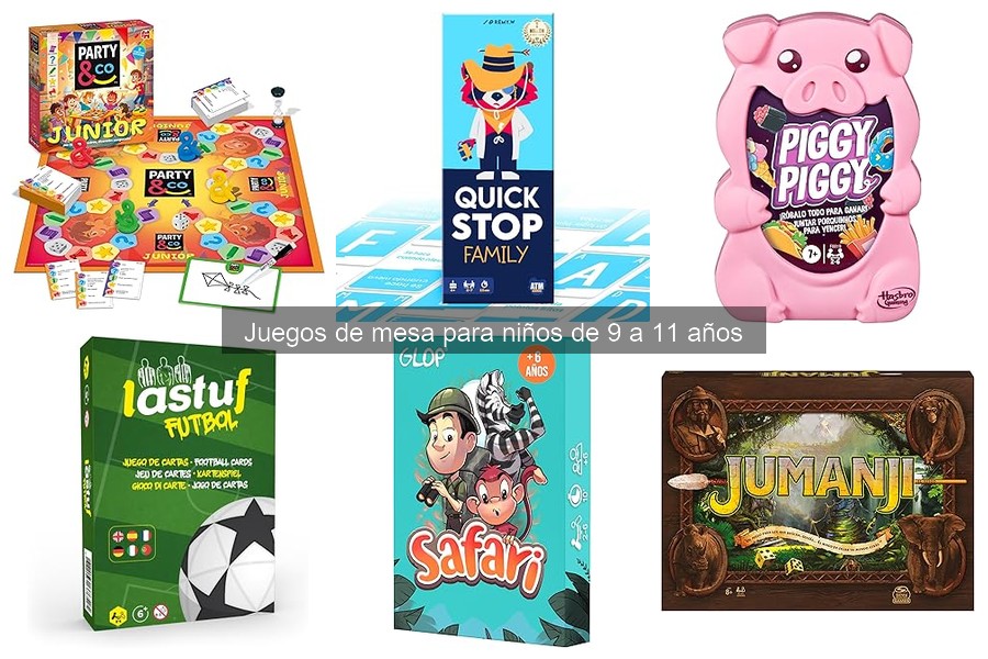 Cómo elegir un buen juego de mesa para niños de 9 a 11 años