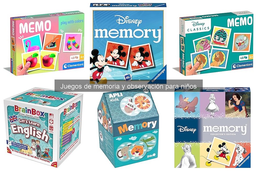 Cómo elegir un juego de memoria adecuado para niños