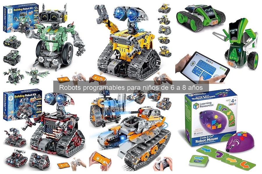 Cómo elegir un robot programable para niños de 6 a 8 años