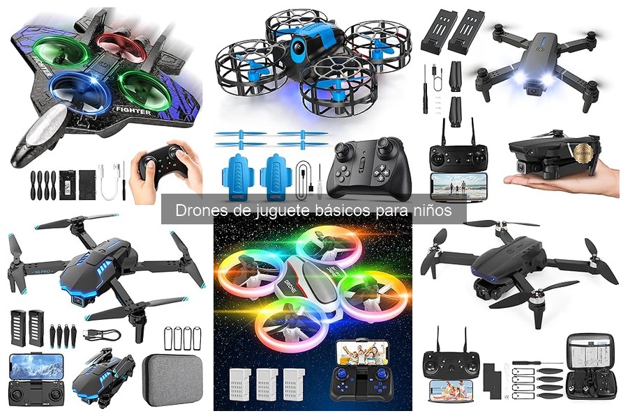 Cómo enseñar a los niños a volar un dron de juguete