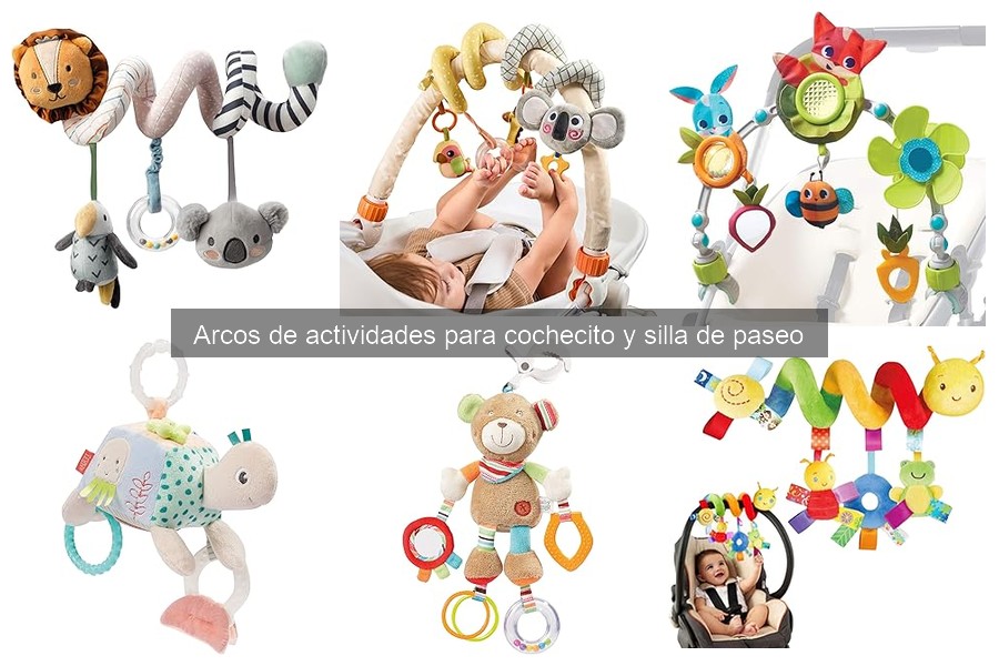 Cómo instalar un arco de actividades en el cochecito