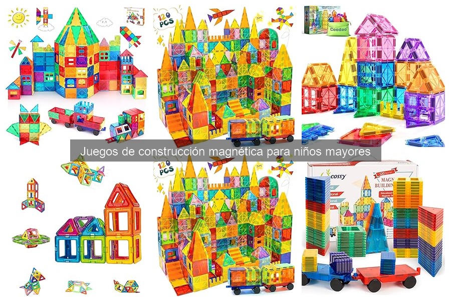 Cómo jugar con juegos de construcción magnética para niños