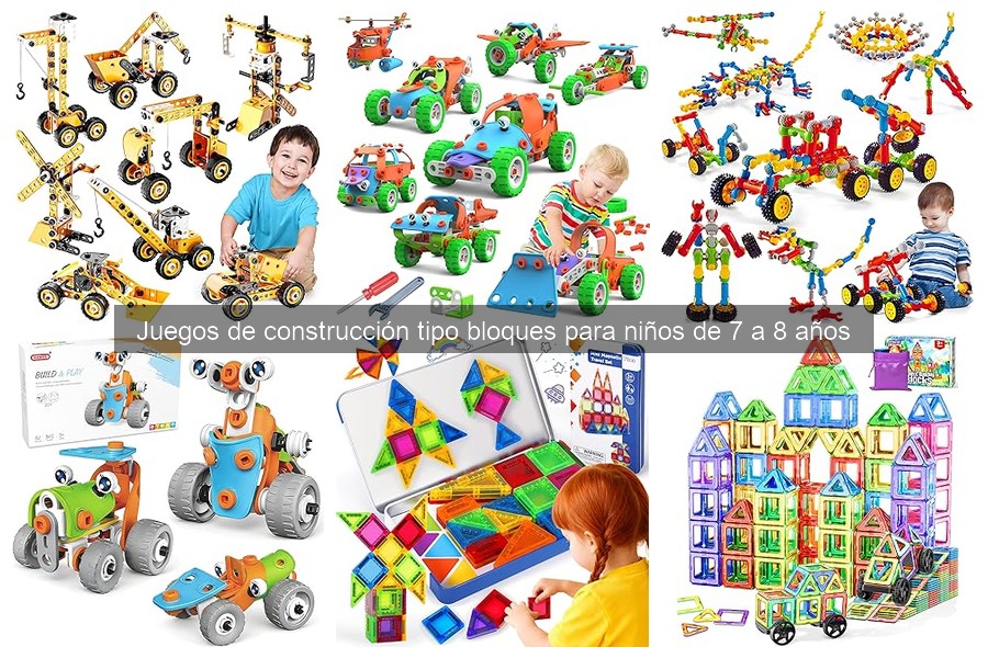 Cómo Jugar y Usar Juegos de Construcción con Niños de 7 a 8 Años