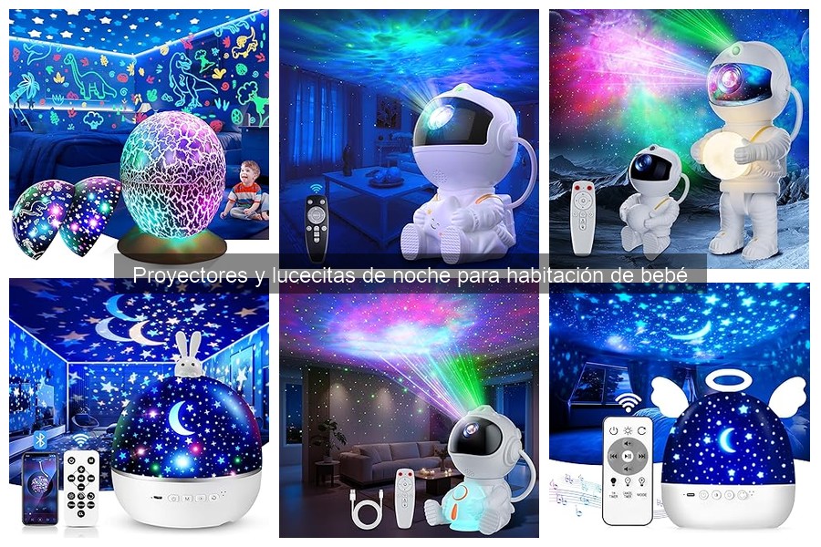 Cómo limpiar y mantener proyectores de luz para bebés
