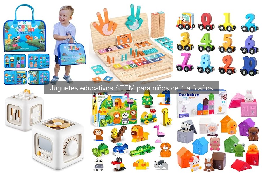 Cómo los juguetes STEM mejoran el aprendizaje en niños