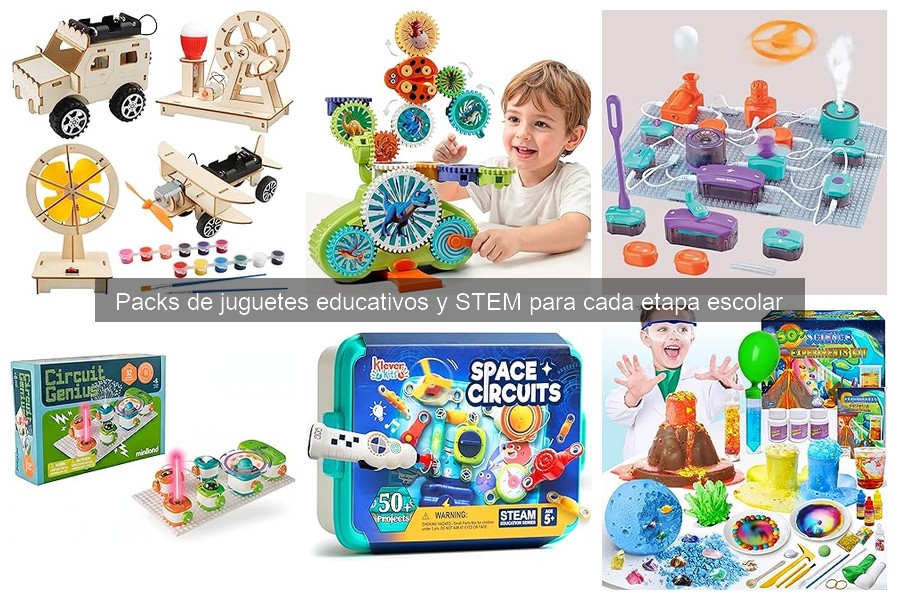 Cómo mantener y cuidar Packs de Juguetes Educativos