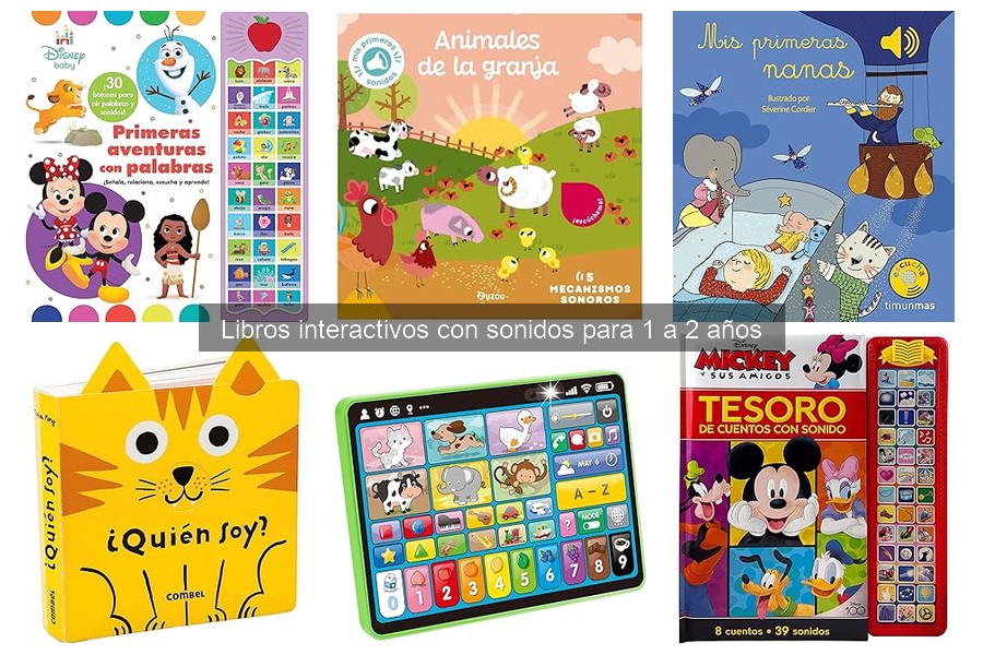 Cómo utilizar libros interactivos con sonidos para estimular a los niños