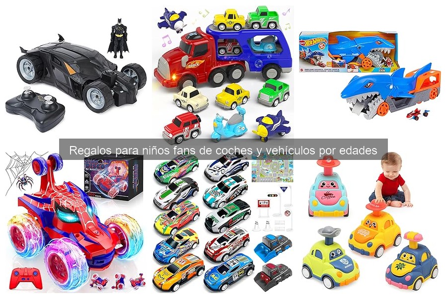 Comparativa de coches de control remoto para niños