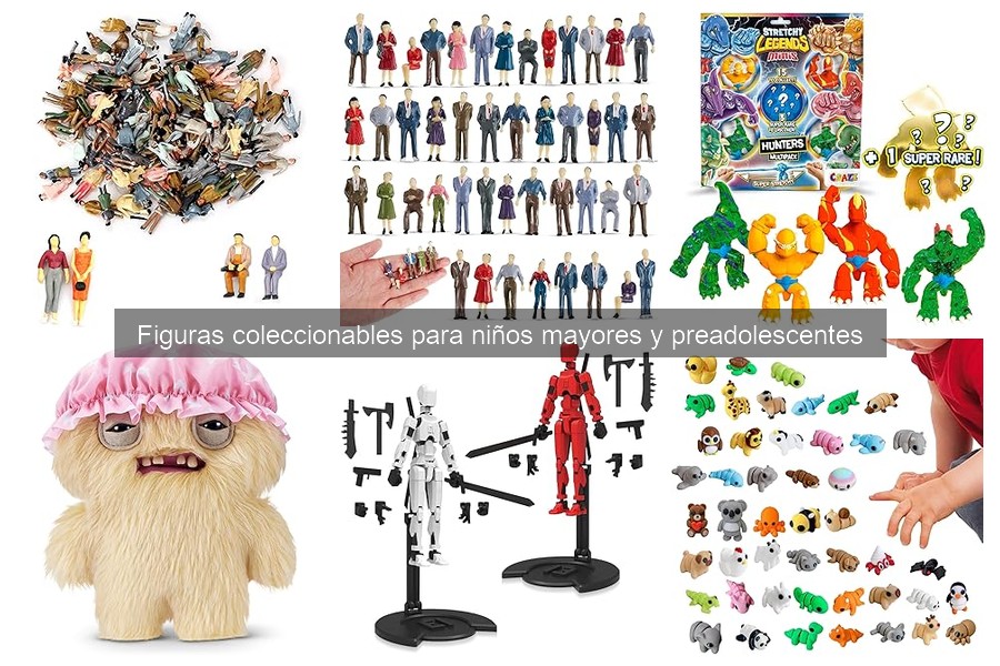 Comparativa de Figuras Coleccionables para Niños y Preadolescentes