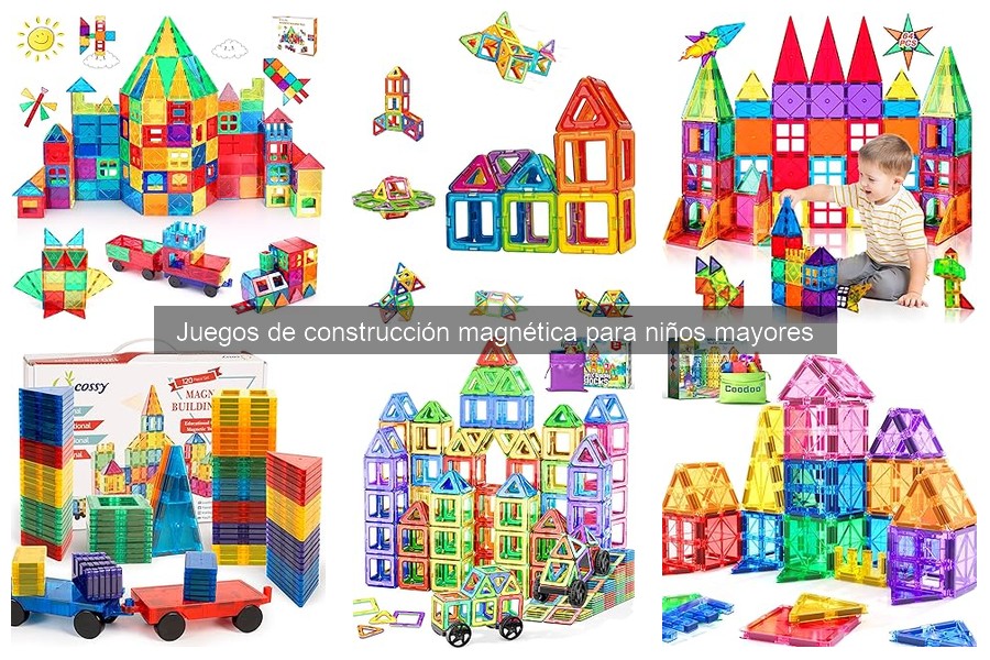Comparativa de Juegos de Construcción Magnética para Niños