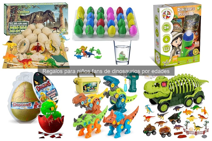 Comparativa de Juguetes Educativos de Dinosaurios para Niños