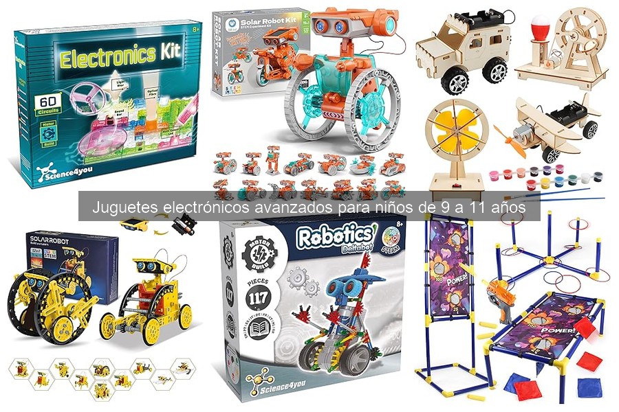 Comparativa de Juguetes Electrónicos para Niños de 9 a 11 Años