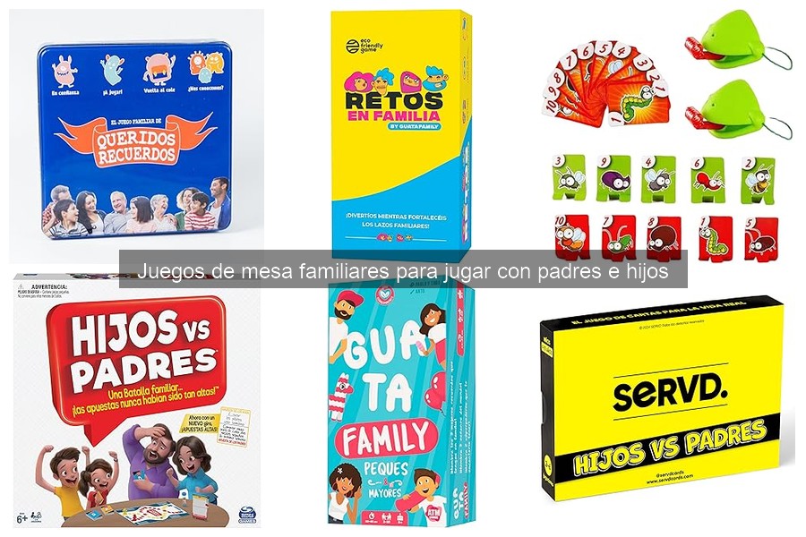 Comparativa de los mejores juegos de mesa familiares