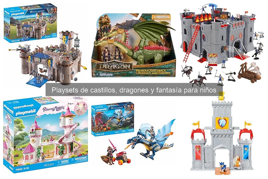 Comparativa de los Mejores Playsets de Castillos para Niños