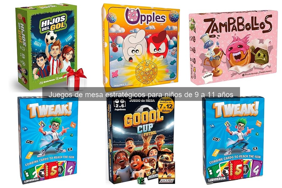 Comparativa de Mejores Juegos de Mesa Estratégicos para Niños
