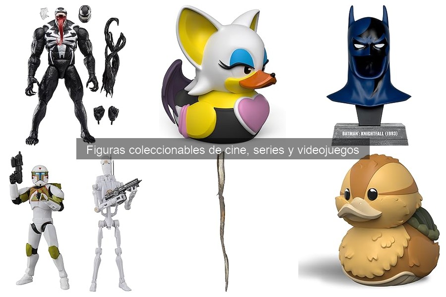 Comparativa de precios de figuras coleccionables de cine y videojuegos