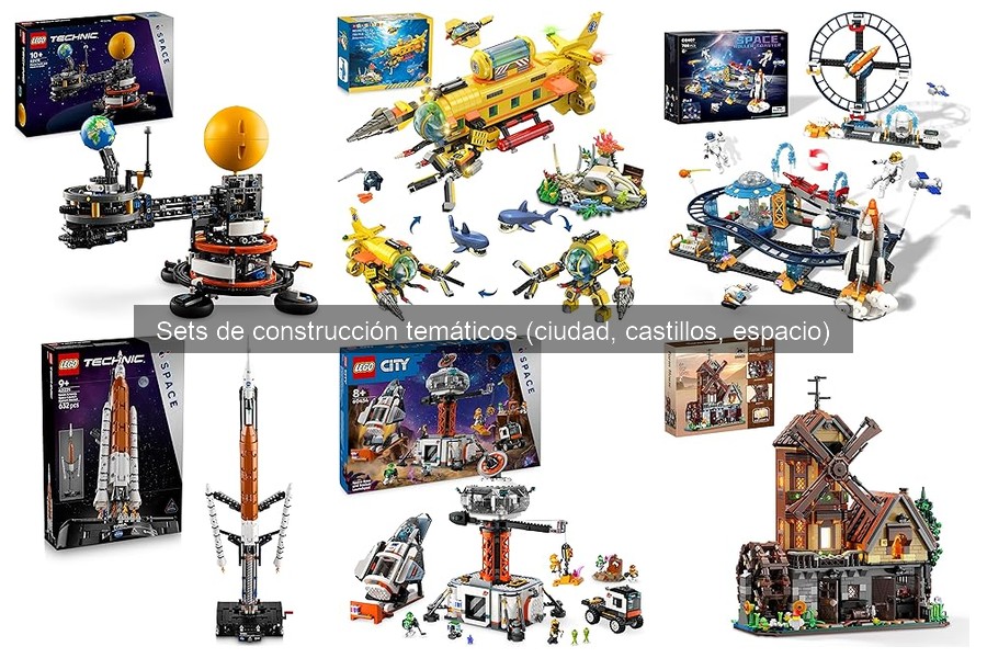Comparativa de precios de sets de construcción temáticos