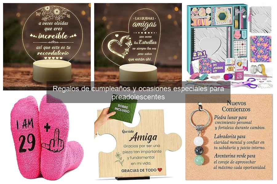 Comparativa de precios en regalos para preadolescentes