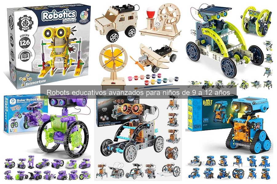 Comparativa de Robots Educativos Avanzados para Niños