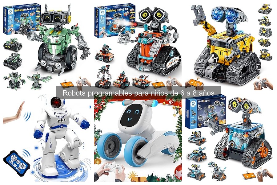 Comparativa de robots programables para niños de 6 a 8 años