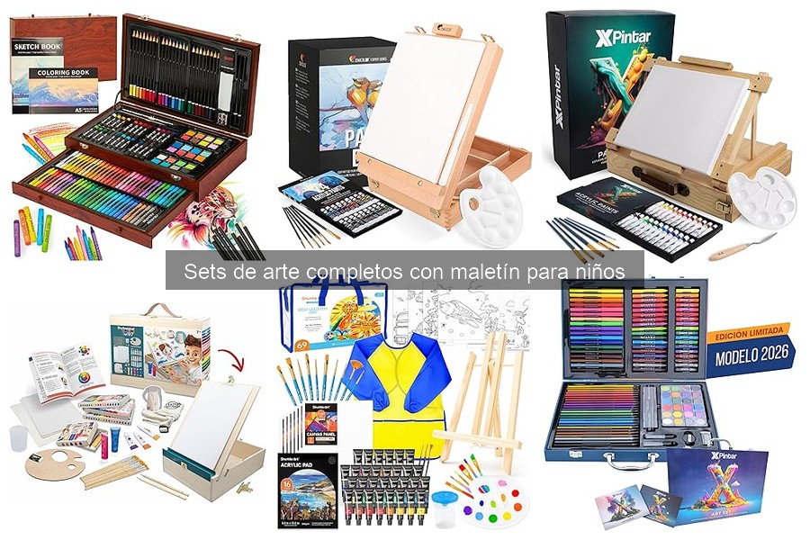 Comparativa de Sets de Arte para Niños: Mejores Marcas