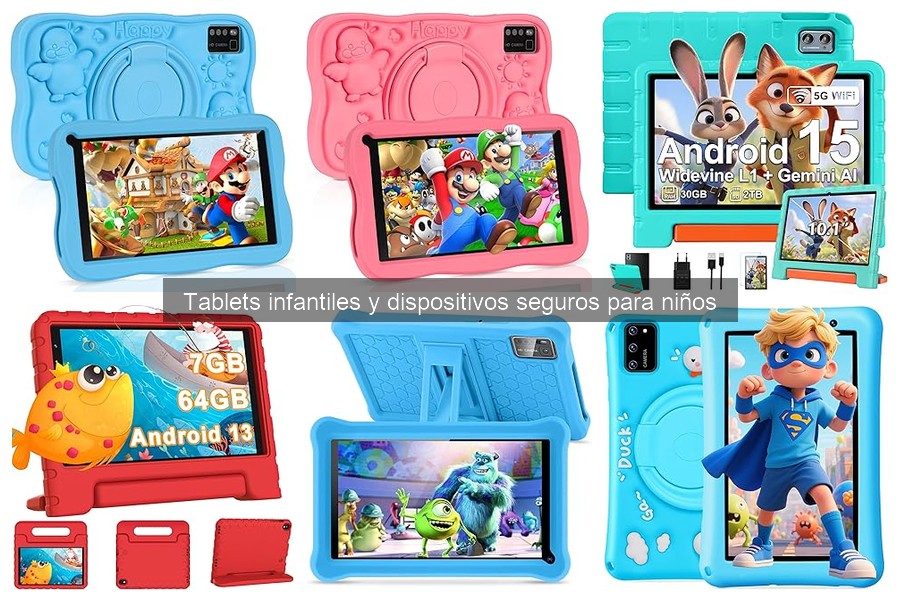 Comparativa de Tablets Infantiles por Rango de Edad