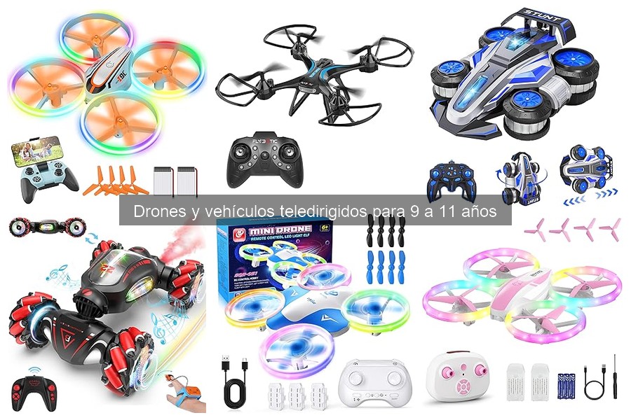 Comparativa: Drones vs Vehículos Teledirigidos para niños