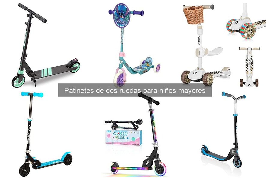 Comparativa: Patinetes de Dos Ruedas vs. Monopatines para Niños