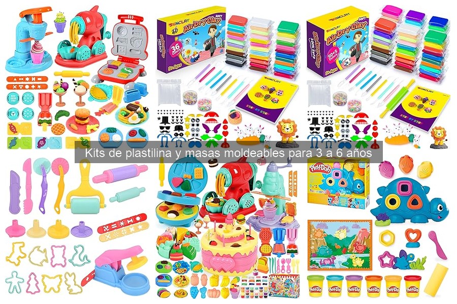 Comparativa: Plastilina vs Masas Moldeables para Niños