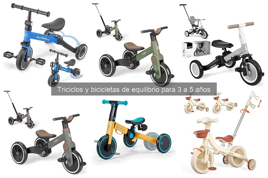 Comparativa: Triciclos vs Bicicletas de Equilibrio para Niños