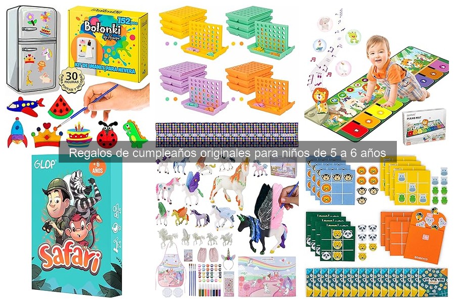 Consejos para elegir regalos de cumpleaños para niños de 5 a 6 años