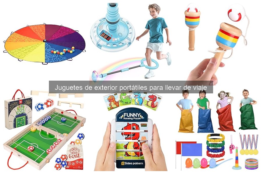 Consejos para Mantener Juguetes de Exterior Portátiles en Viajes