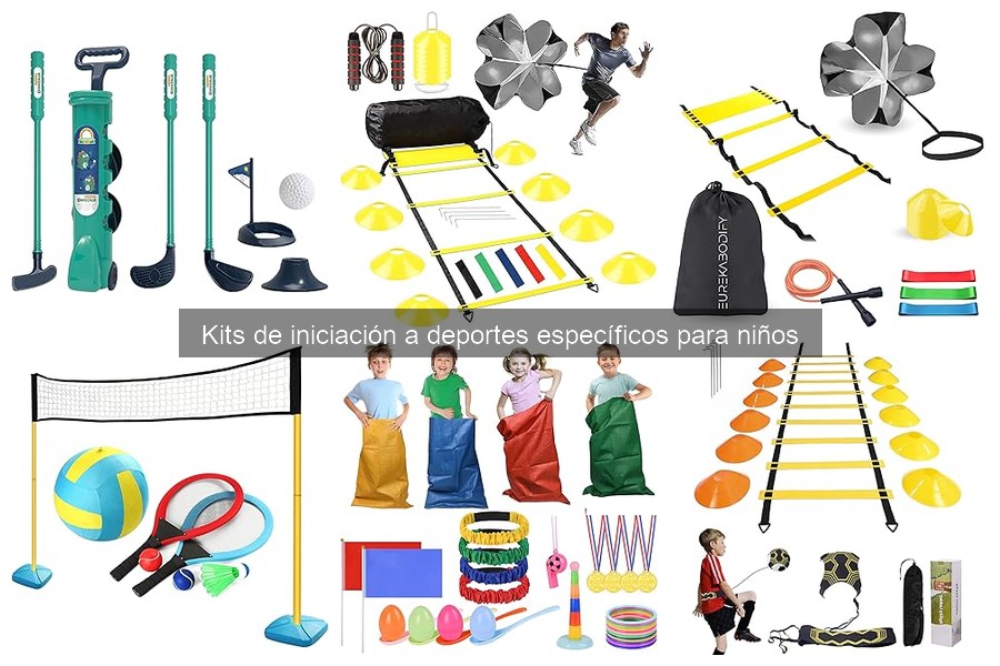 Consejos para usar kits de iniciación a deportes para niños