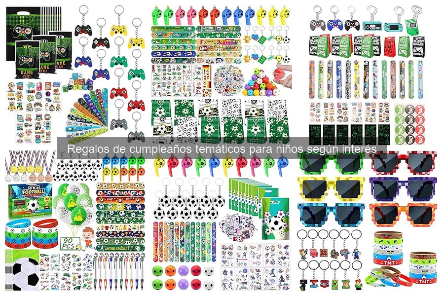 Consideraciones para elegir regalos de cumpleaños temáticos para niños