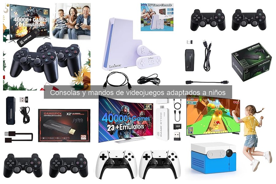 Consolas adaptadas para niños: características y beneficios