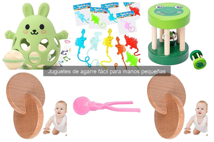 ¿Cuándo introducir juguetes de agarre fácil para niños?