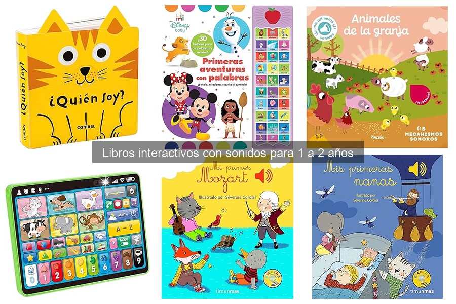 ¿Cuándo introducir libros interactivos con sonidos a tu hijo?