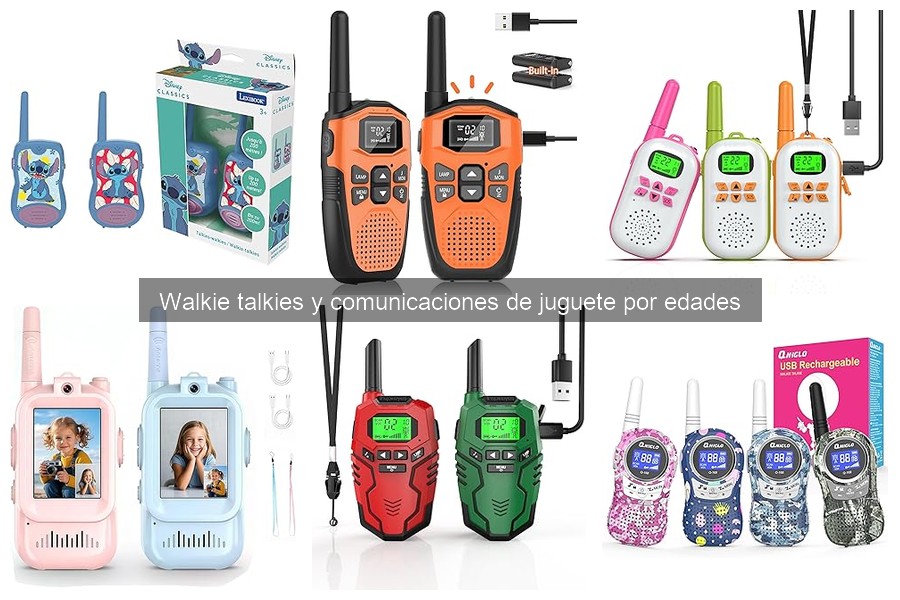 ¿Cuánto cuesta un walkie talkie para niños? Precios y opciones