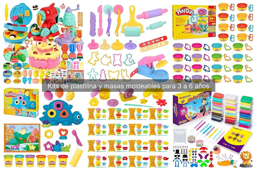 Cuidados y Almacenamiento de Plastilina para Niños de 3 a 6 Años