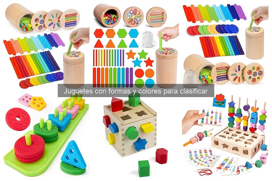 Cuidados y mantenimiento de juguetes de clasificación para niños