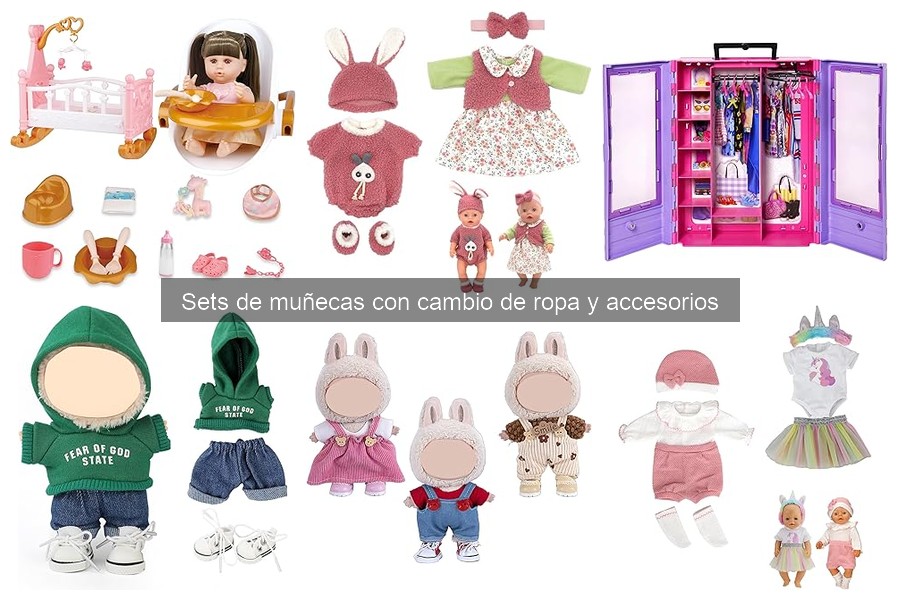 Descubre los Tipos de Sets de Muñecas con Cambio de Ropa